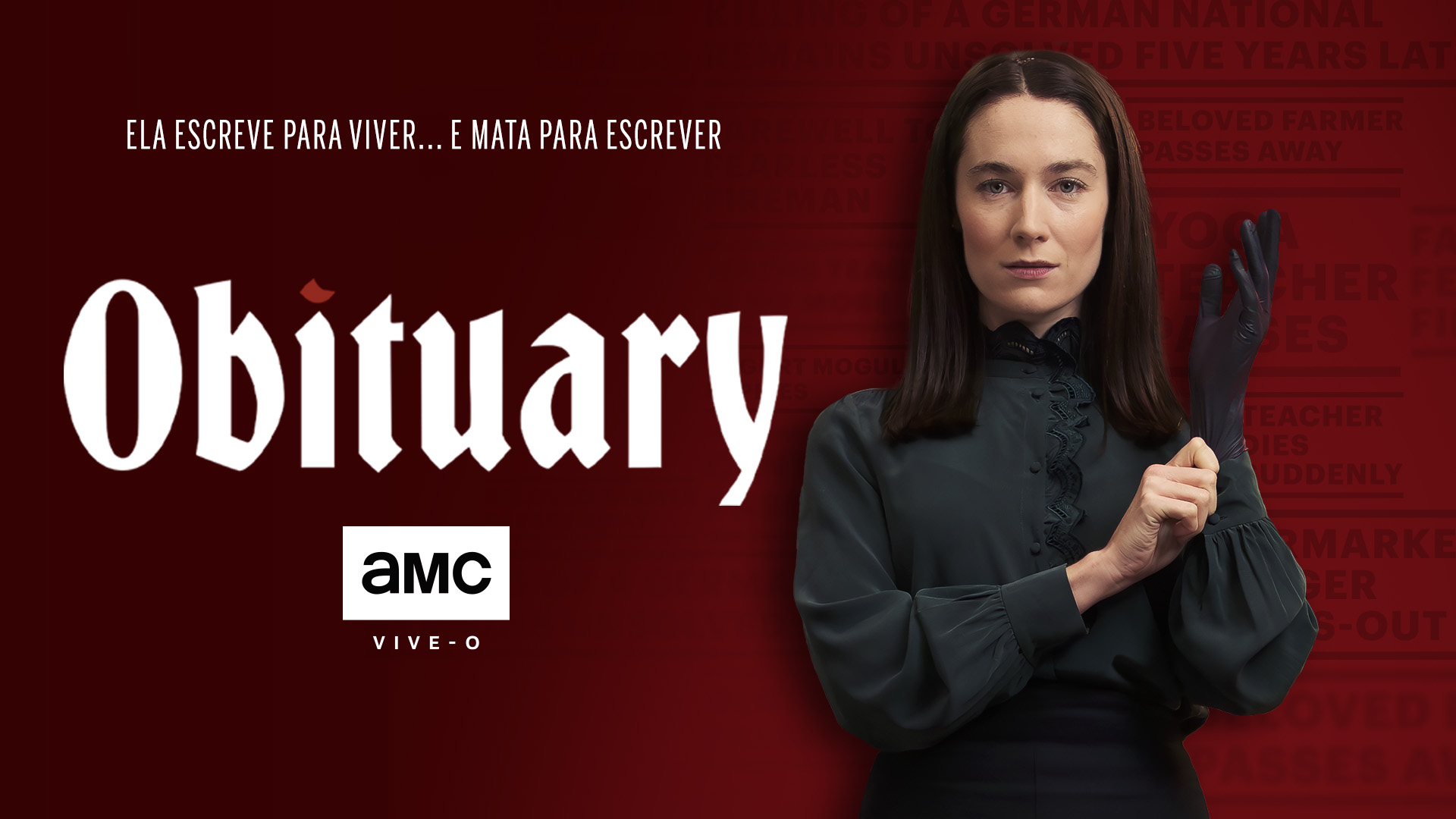 AMC estreia série de comédia negra “Obituary”