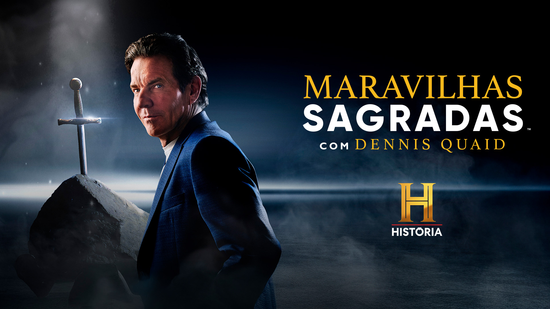 Dennis Quaid regressa ao Canal HISTÓRIA para revelar maravilhas sagradas